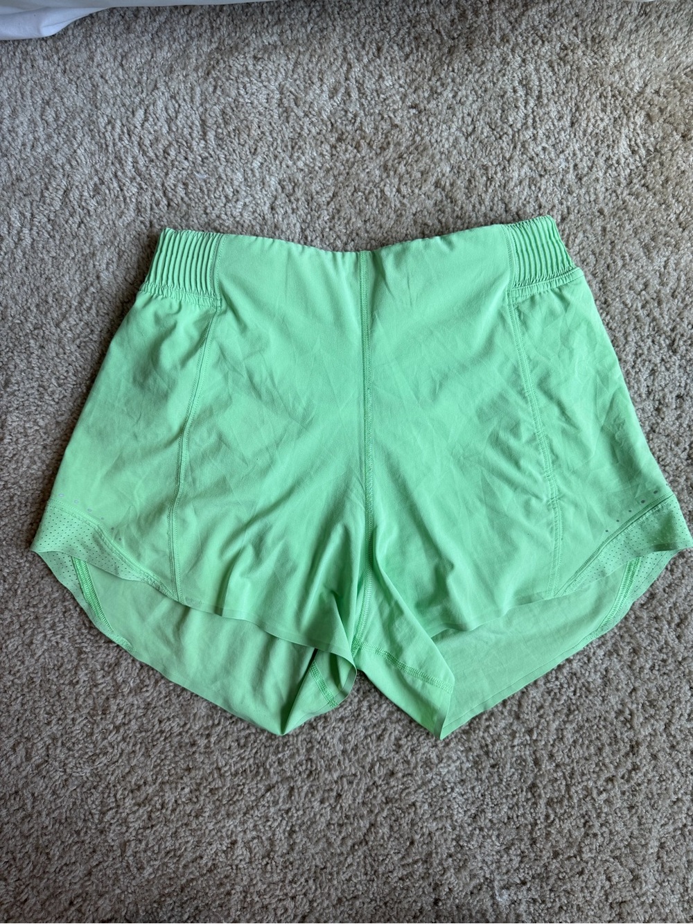 Lululemon Vibrant Green Shorts